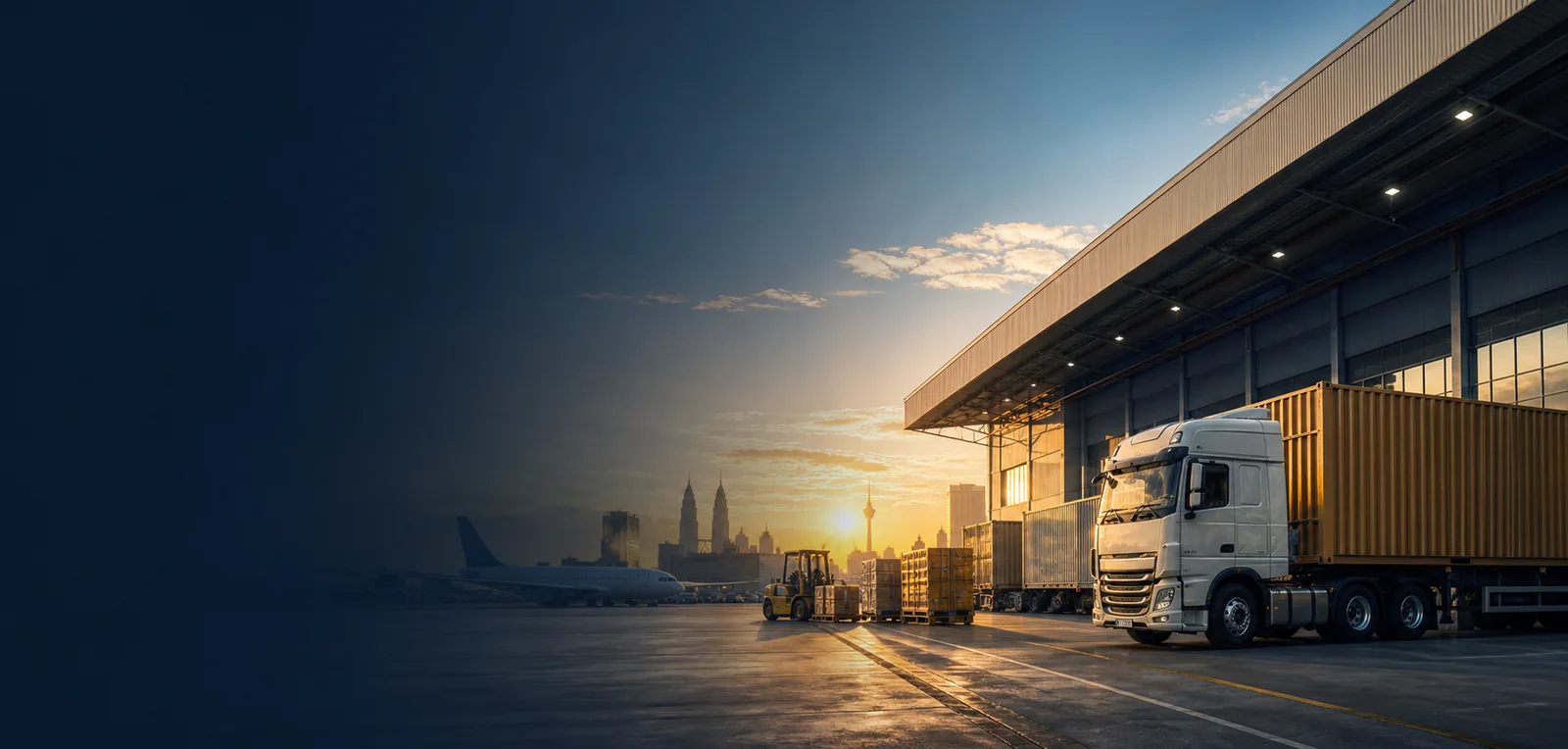 Talasco Dagang warehouse, airport and logistics operations